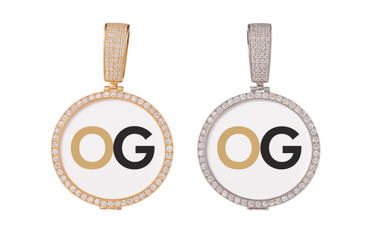 Custom Iced Out Legacy Photo Pendant