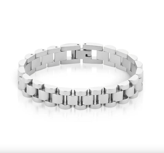 Watch Band Style Hip Hop Bracelet