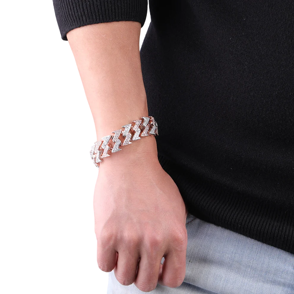 Iced Out Miami ID Cuban Link Bracelet