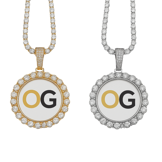 Custom Iced Out Memory Photo Pendant
