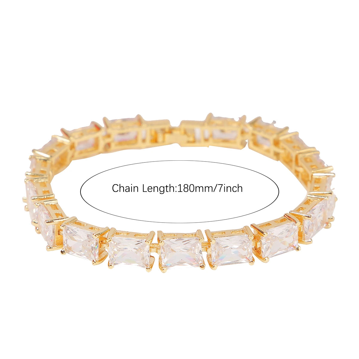 Classic Brilliance Baguette Tennis Bracelet // 6MM