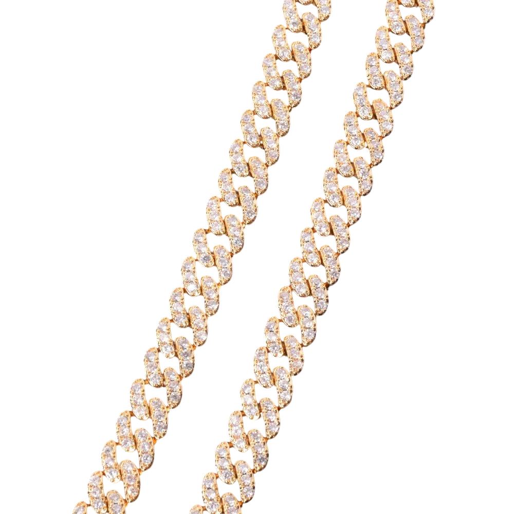 Iced Out Miami Cuban Link Bracelet // 10MM