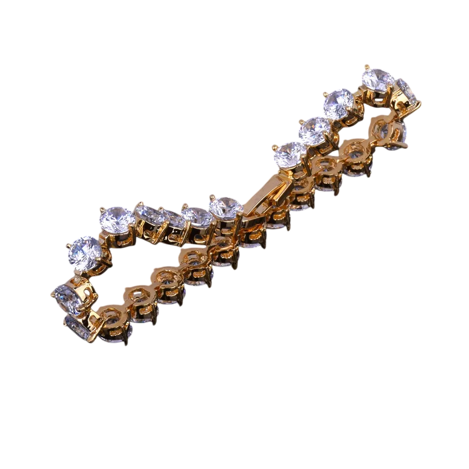 Iced Out Luxury Line Tennis Bracelet // 6mm