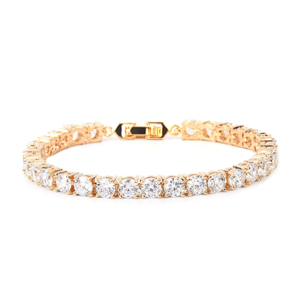 Iced Out Multi-Finish Ultimate Selection Tennis Bracelet