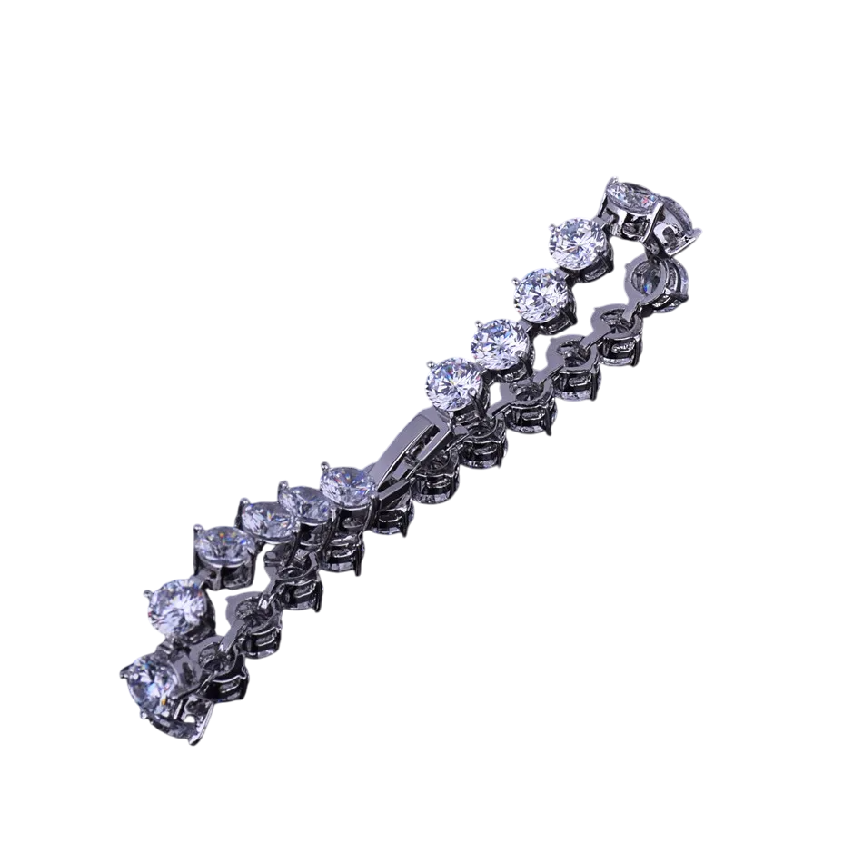 Iced Out Luxury Line Tennis Bracelet // 6mm