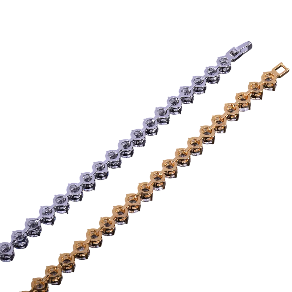 Iced Out Luxury Line Tennis Bracelet // 6mm
