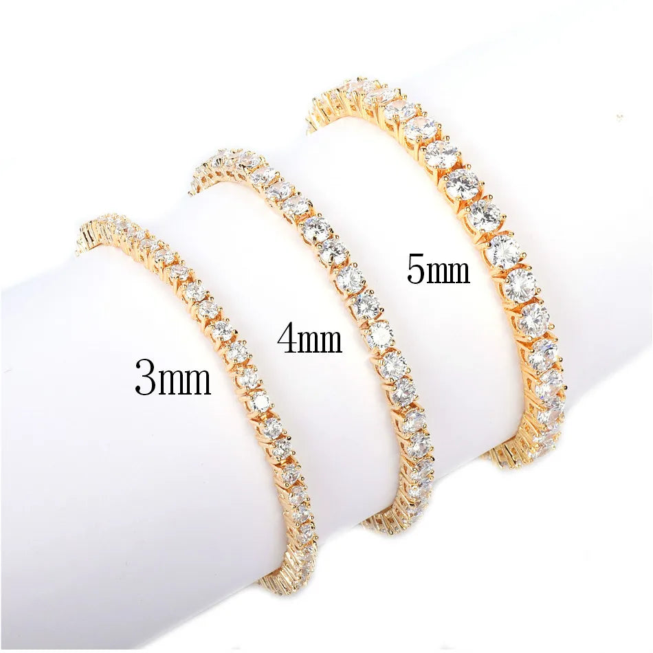 Iced Out Multi-Finish Ultimate Selection Tennis Bracelet