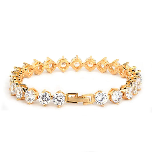 Iced Out Luxury Line Tennis Bracelet // 6mm