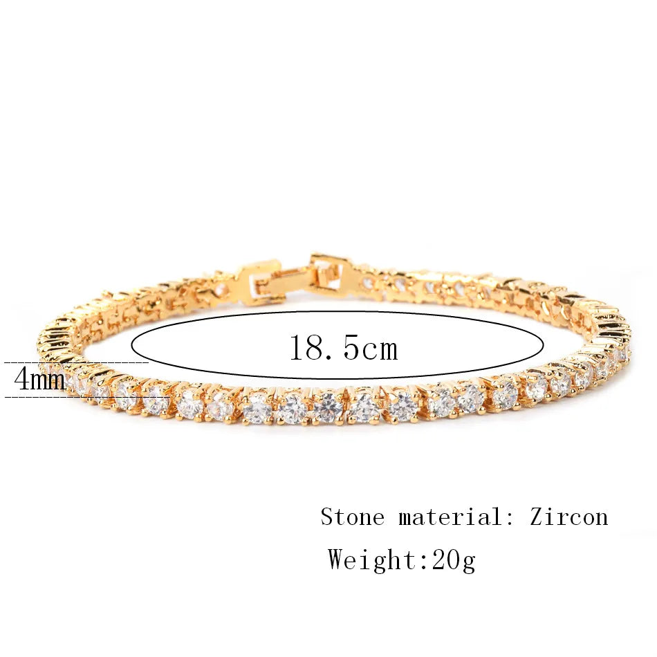 Iced Out Multi-Finish Ultimate Selection Tennis Bracelet