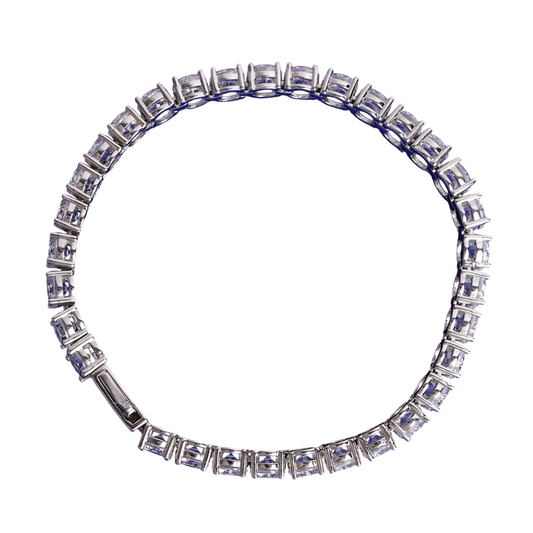 Iced Out Classic Elegance Tennis Bracelet
