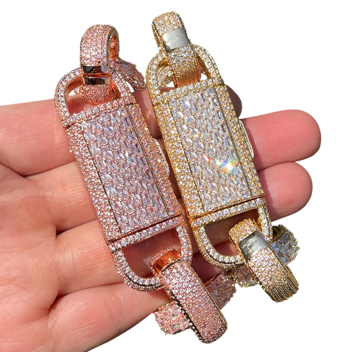Iced Out Box Prestige Cuban Link Bracelet
