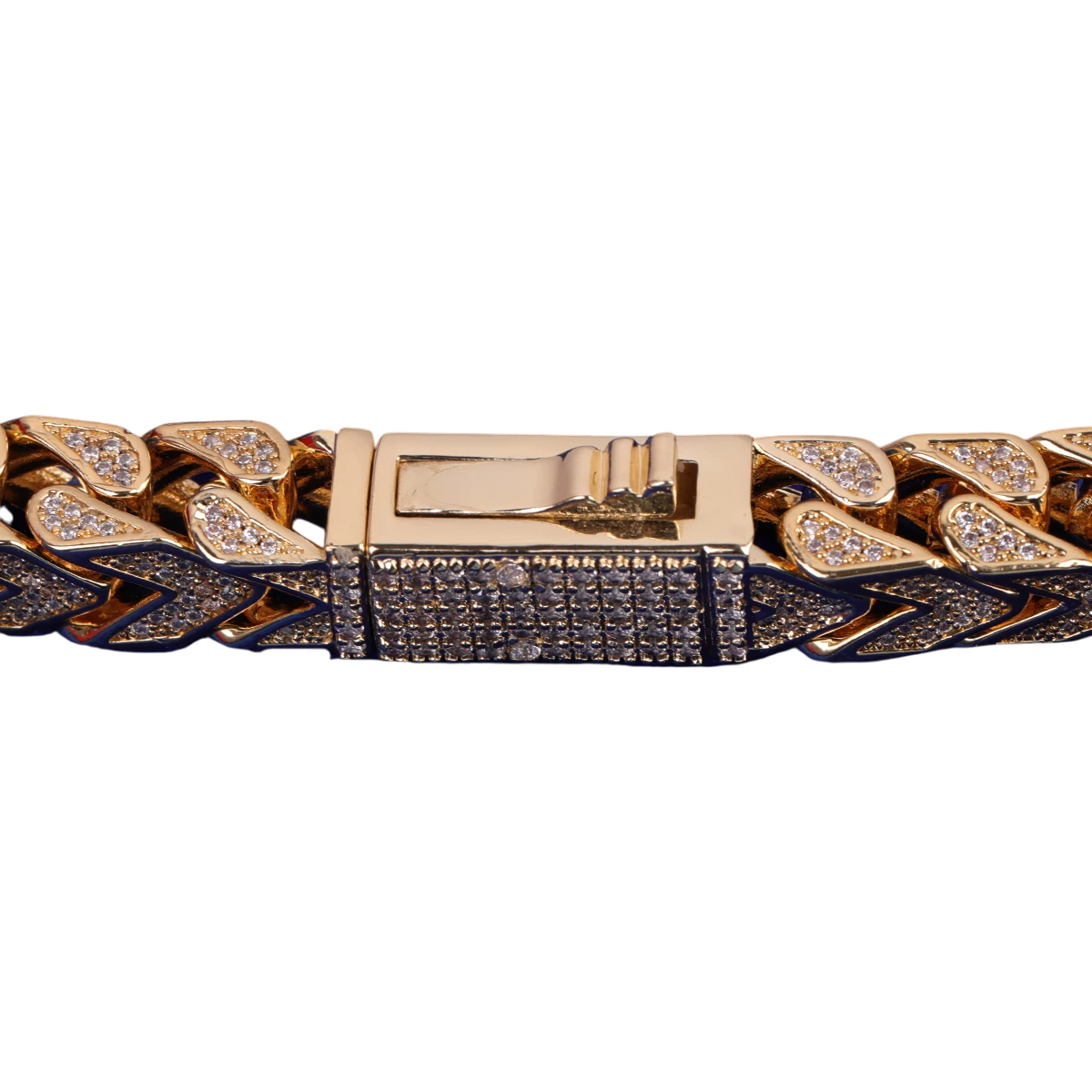 Iced Out Aesthetic Miami Cuban Link Bracelet