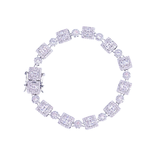 Iced Out Luxury Icon Tennis Bracelet