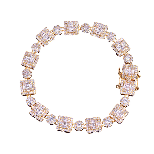 Iced Out Luxury Icon Tennis Bracelet