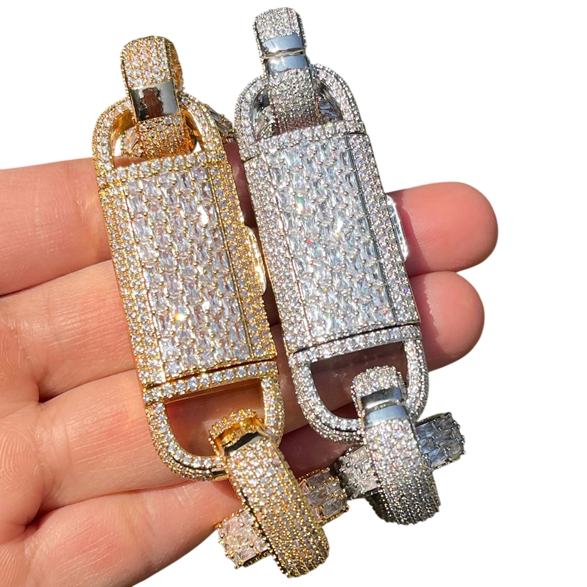 Iced Out Box Prestige Cuban Link Bracelet