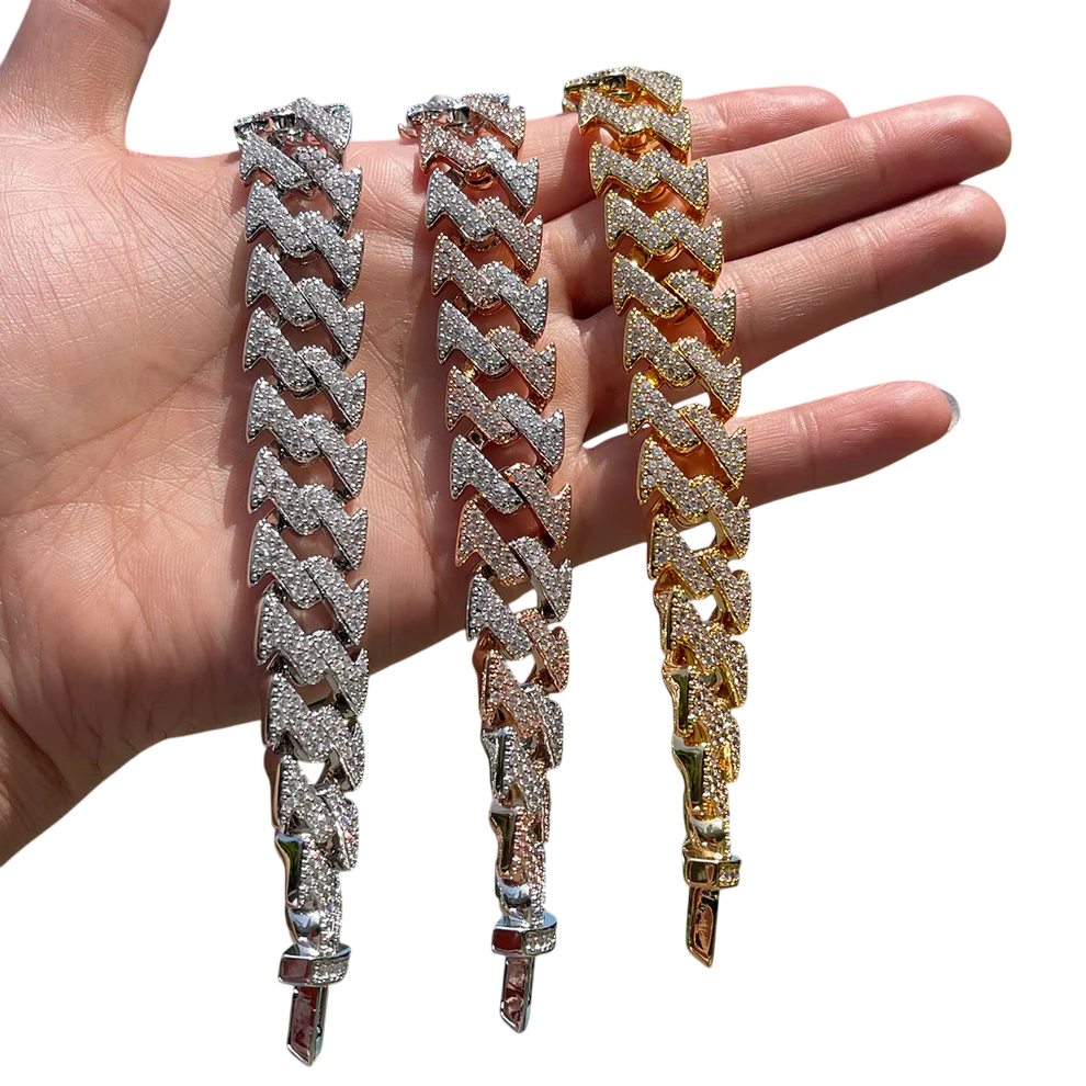 Iced Out Miami ID Cuban Link Bracelet