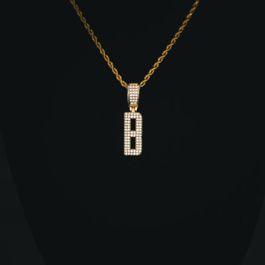 CUSTOM INITIAL PENDANT + CHAIN