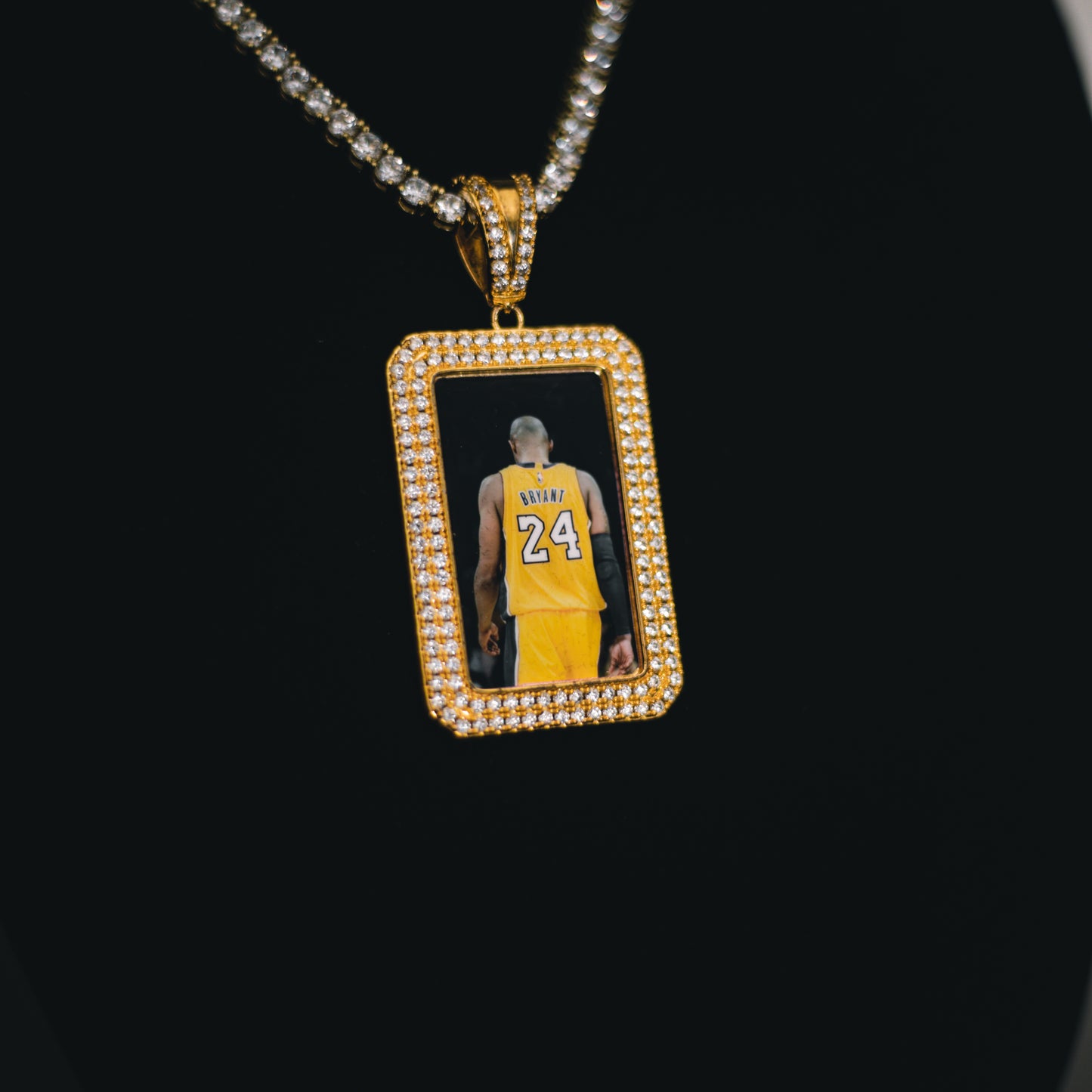 CUSTOM D-OG TAG PHOTO PENDANT + CHAIN
