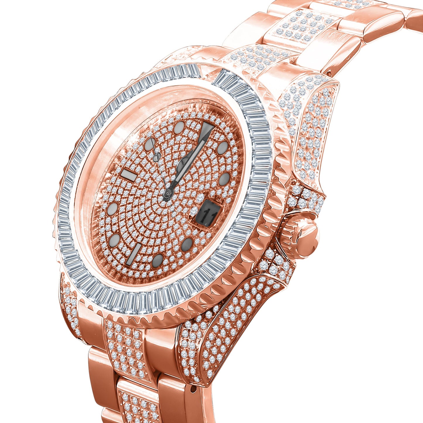 HURRICANE STAINLESS STEEL WATCH // ROSE GOLD