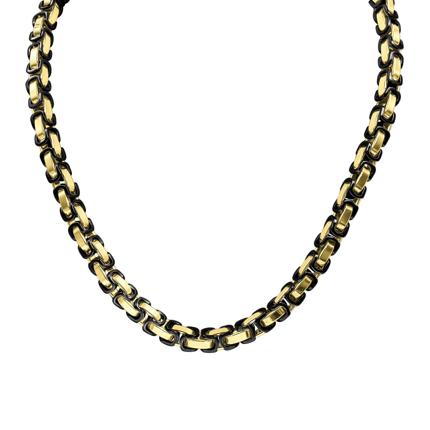 BRYZZY CHAIN // YELLOW X BLACK 7MM