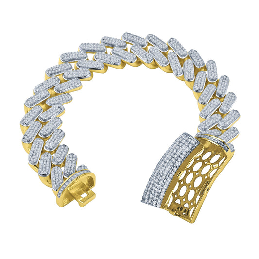 CUBAN LINK BRACELET // YELLOW GOLD 15MM