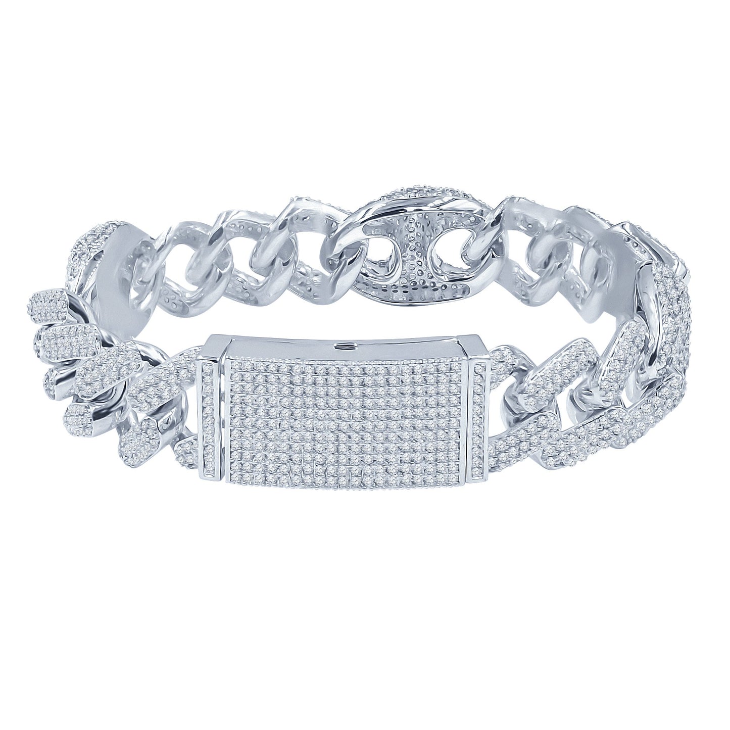 ICED CUBAN X GUCCI LINK BRACELET // 18MM