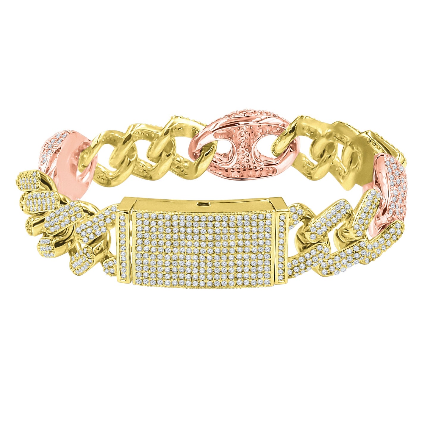 ICED CUBAN X GUCCI LINK BRACELET // 18MM