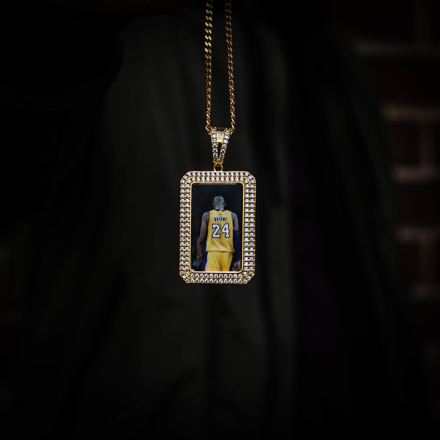 THE D-OG // DOG TAG PHOTO PENDANT is an essential piece to add to your collection to remember an OG in your life...5x Plated with Solid 18k Gold x Diamonds, this custom photo pendant has a breathtaking luster for a price that you simply can't find anywhere else. Stop Settling and Shop OG.