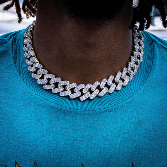 18MM "FRIO" CUBAN CHAIN IN YELLOW GOLD