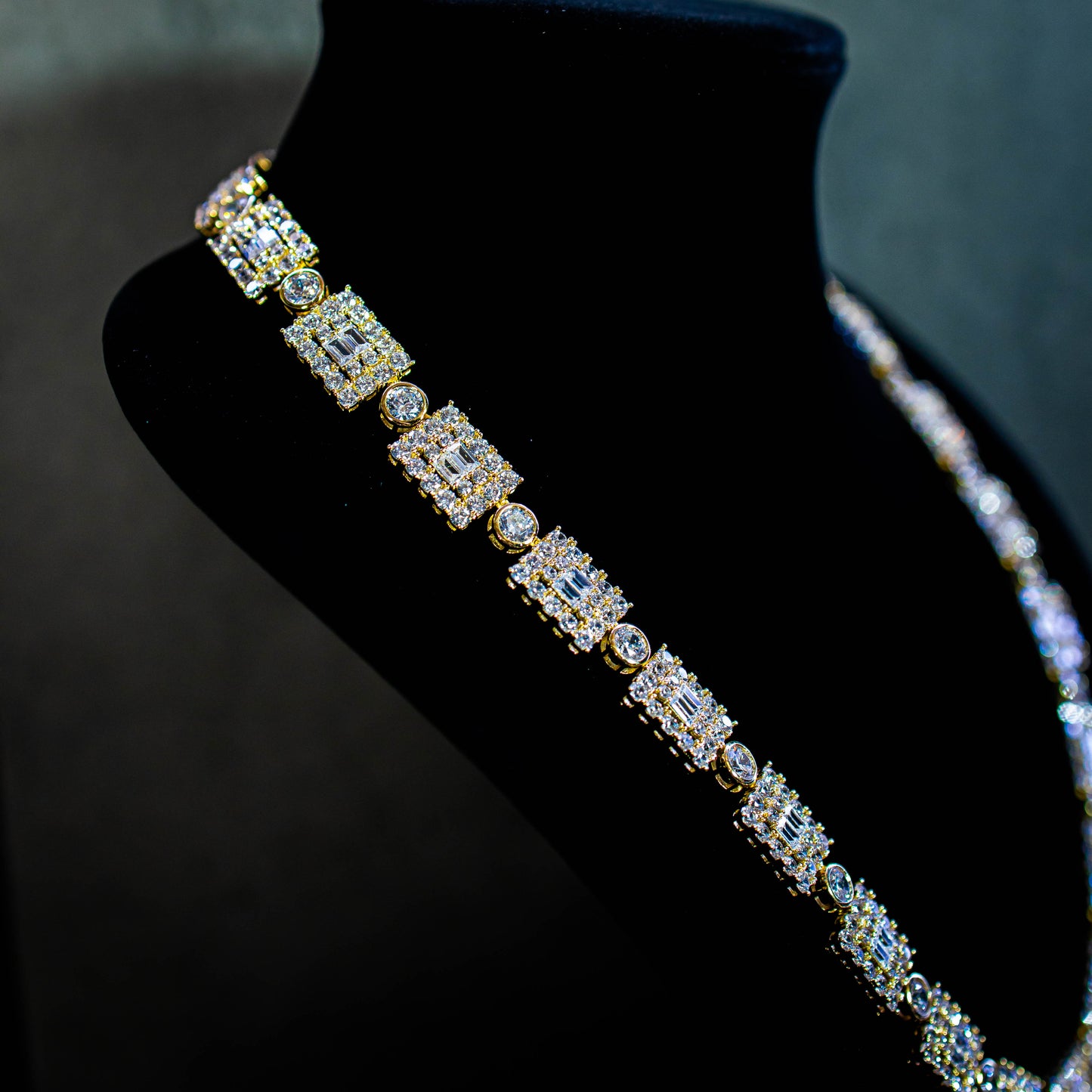 THE GEO CHAIN // YELLOW GOLD 14MM