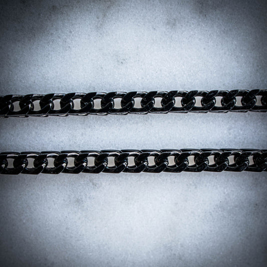 3MM FRANCO CHAIN IN BLACK