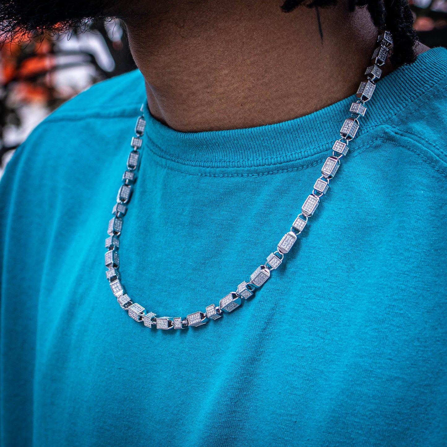 THE BLOCKCHAIN // WHITE GOLD 5MM