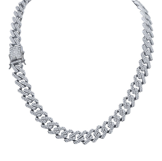 THE FRIGID CUBAN // WHITE GOLD 8MM