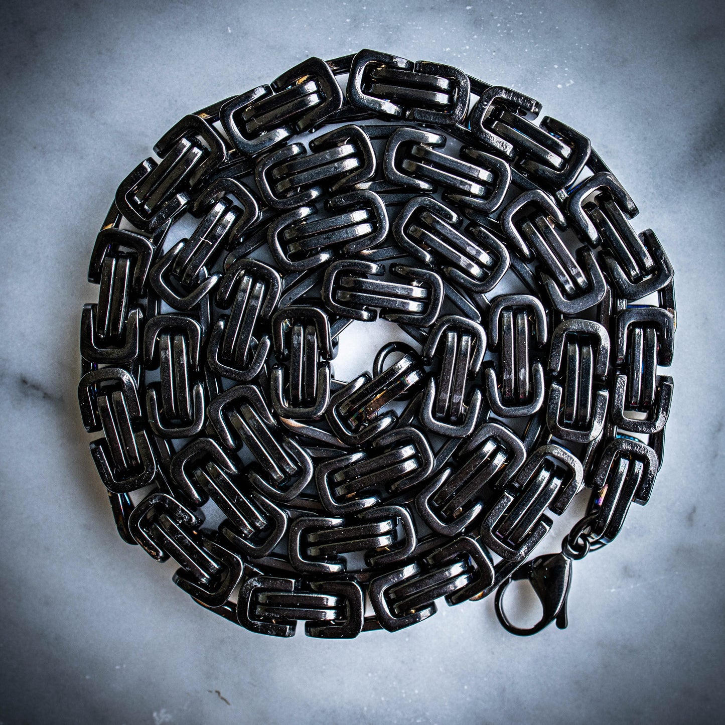 BRYZZY CHAIN // BLACK 8MM