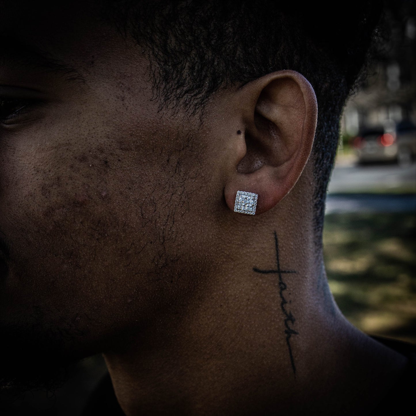 OG CLASSIC SQUARE EARRINGS