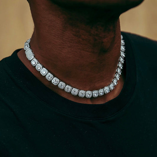 9MM ICED CLUSTER CHAIN