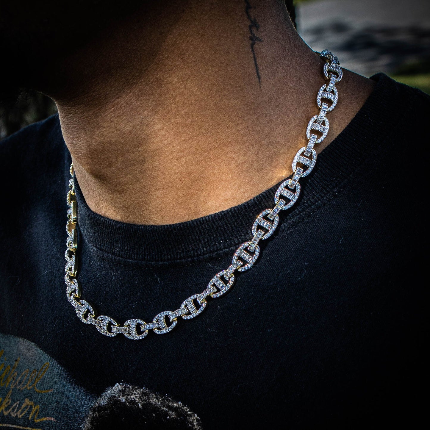 THE GUCCI BAGUETTE // YELLOW GOLD 6MM