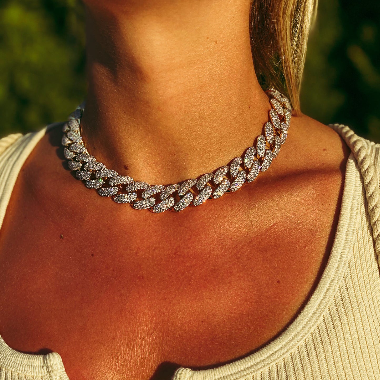 18MM ICED MIAMI CUBAN CHOKER
