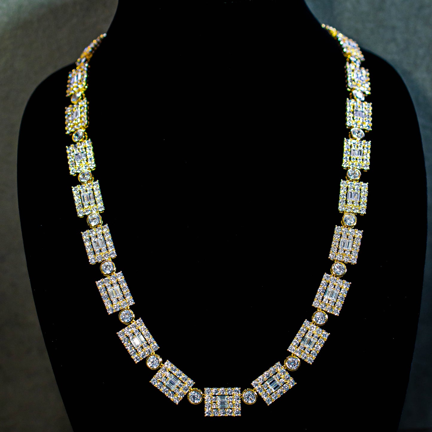 THE GEO CHAIN // YELLOW GOLD 14MM