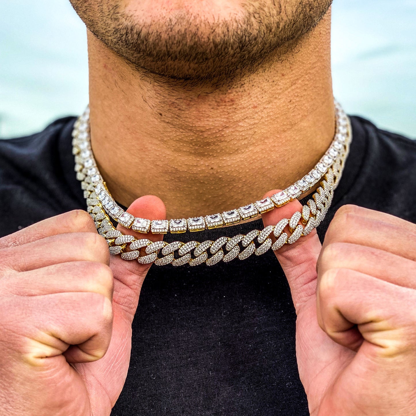 THE EMERALD CHAIN // YELLOW GOLD 6MM