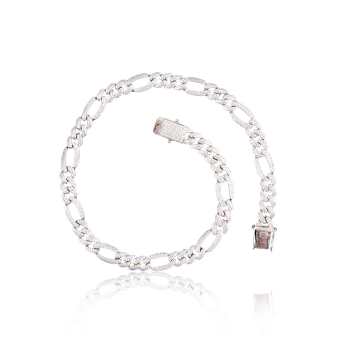 10MM ICED FIGARO CHAIN