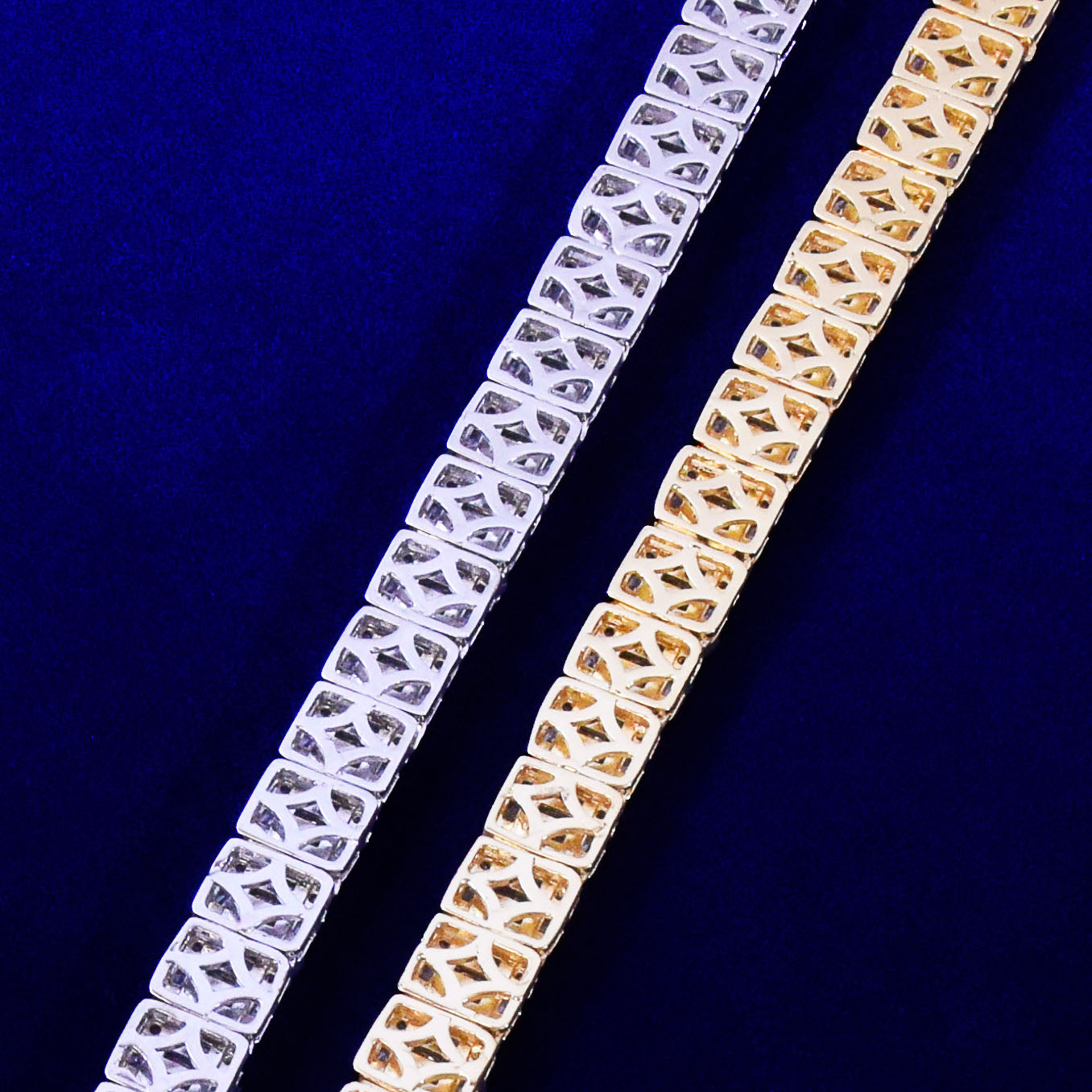 9MM BAGUETTE ICE CUBE CHAIN