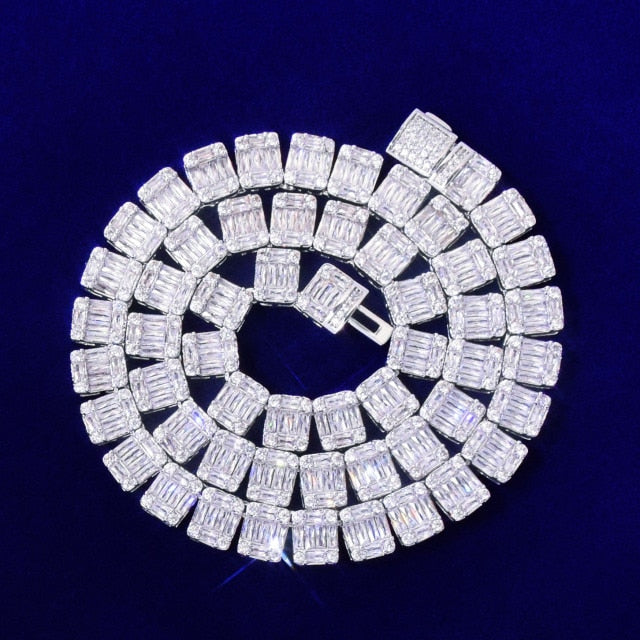 9MM BAGUETTE ICE CUBE CHAIN
