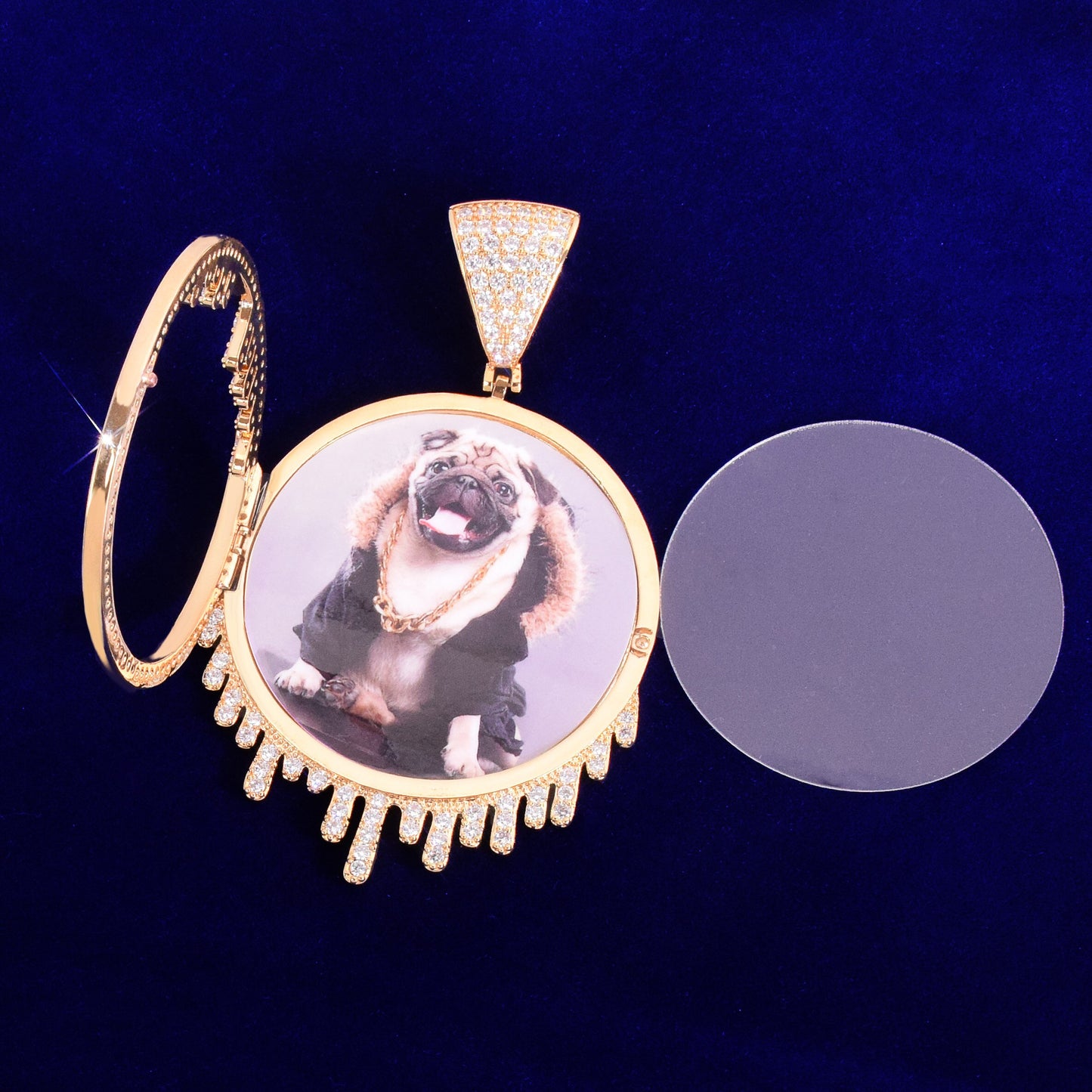 THE DRIPPY ONE // EXTRA LARGE PHOTO PENDANT