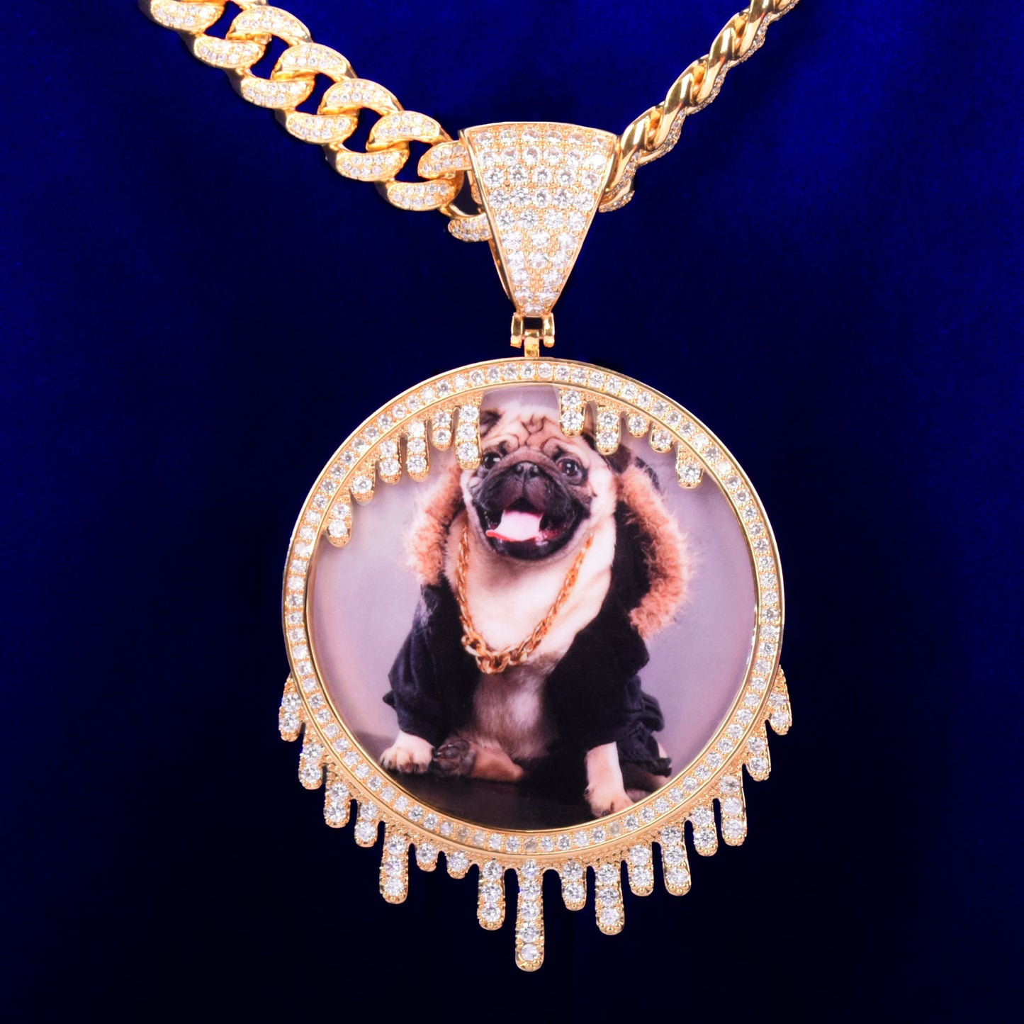 THE DRIPPY ONE // EXTRA LARGE PHOTO PENDANT