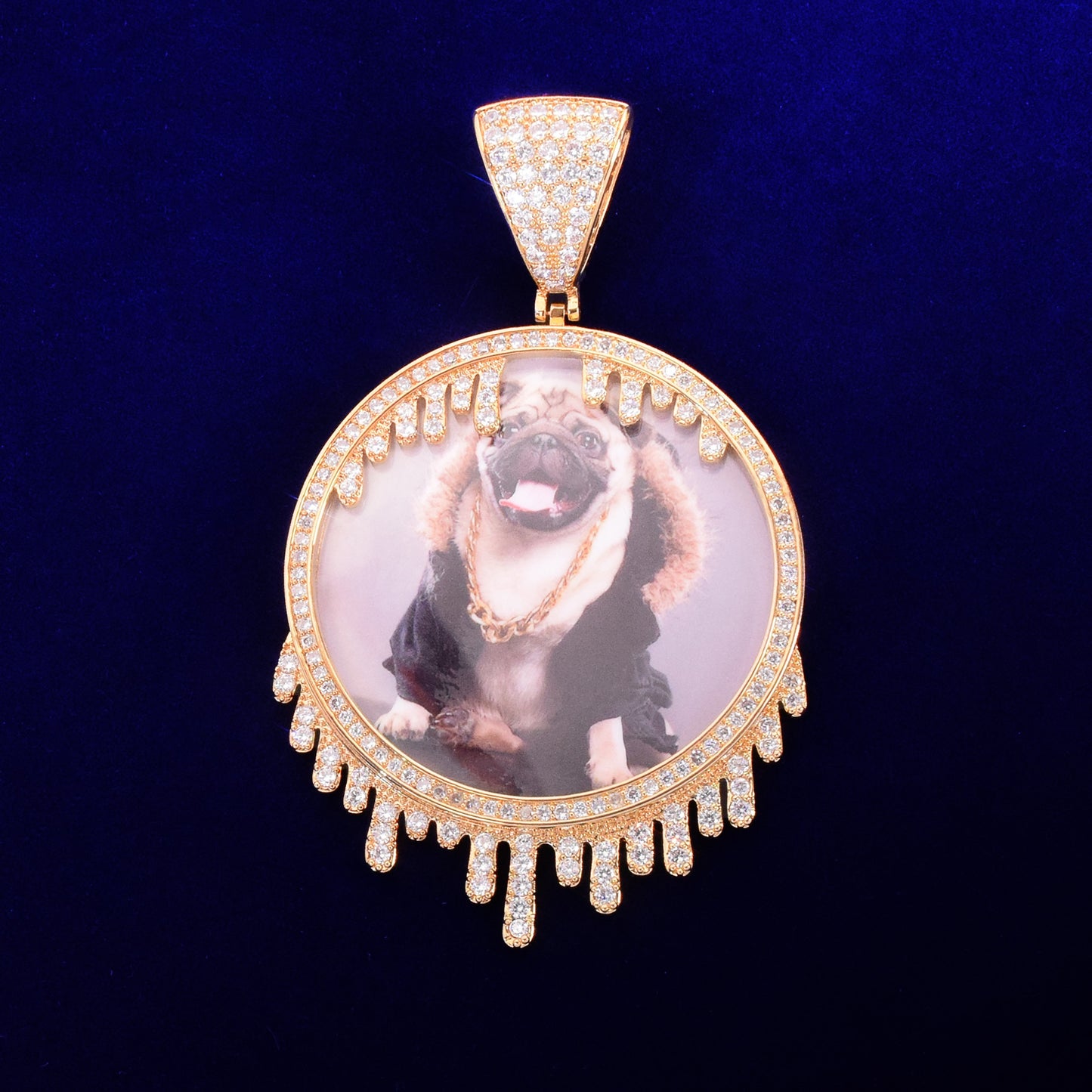 THE DRIPPY ONE // EXTRA LARGE PHOTO PENDANT