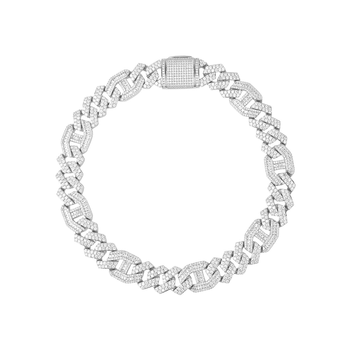 14MM ICED MIAMI X GUCCI LINK CHAIN