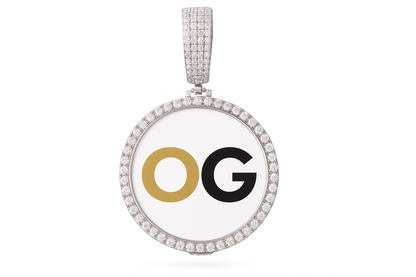 Custom Iced Out Legacy Photo Pendant