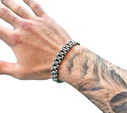 Watch Band Style Hip Hop Bracelet