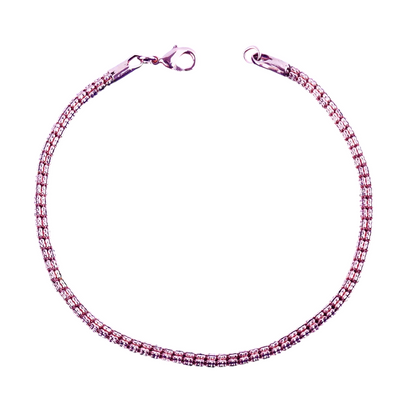 Delicate Round Snake Link Bracelet